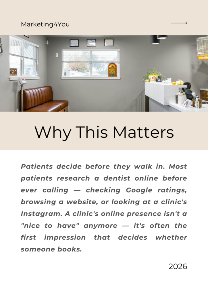 Home Why patients research a dentist online before booking an appointment
